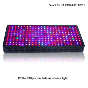 Intérieur Led Plant Grow Light 1200W pour Hydroponic